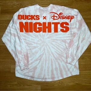 Anaheim Ducks Spirit Jersey Mens L Tie Dye Disney California Adventures 2022